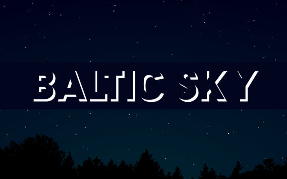 Baltic Sky: A Designer’s Eye on This Free Display Font