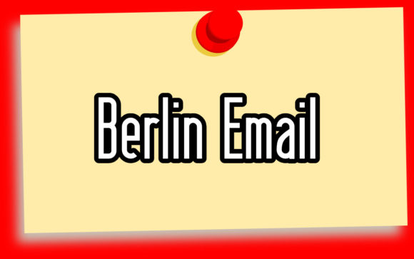 Berlin Email: A Retro Display Font for Web Designers