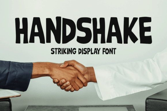 Handshake: A Display Font That Builds Digital Trust