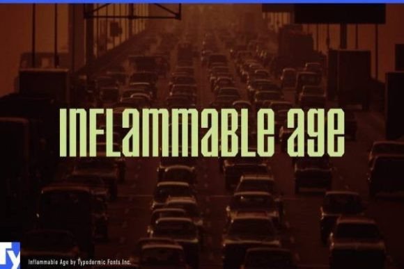 Inflammable Age: A Freebie Font That Feels Premium