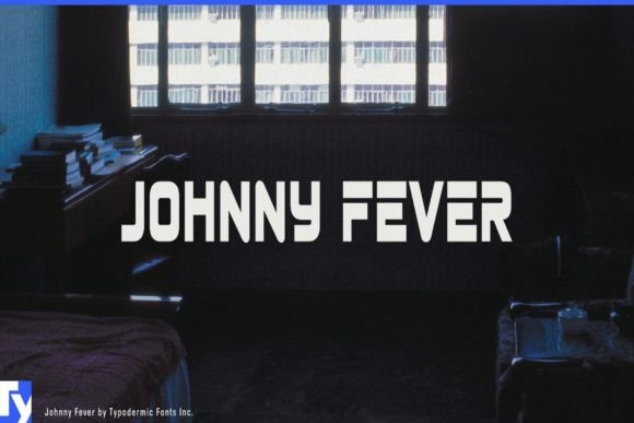 Johnny Fever: A Retro Swash Cap Font with 80s Attitude