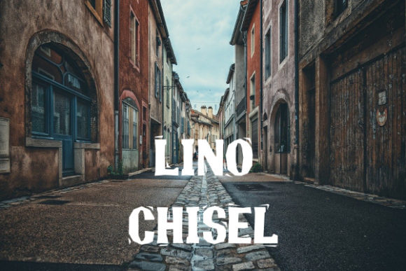 Lino Chisel: A Display Font That Carves Out Brand Personality