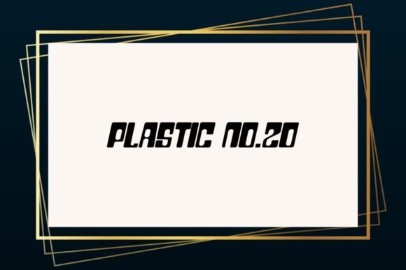 Plastic Twenty: A Playful Display Font for Fresh Editorial Design