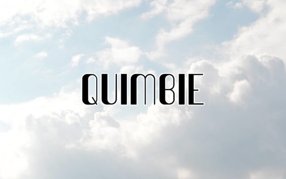 Quimbie: A Cool, Assertive Display Font for Bold Marketing