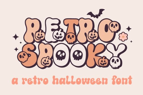 Retro Spooky: A Display Typeface for Spooky Editorial Charm