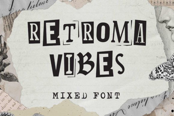 Retroma Vibes: A Display Font with Retro Personality
