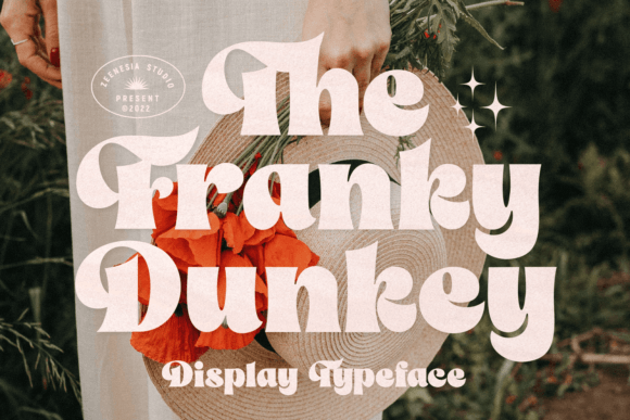 The Franky Dunkey: A Bold Display Font for Digital Brand Clarity