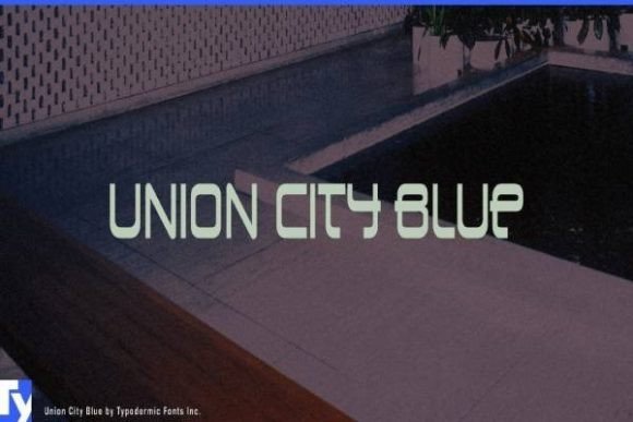 Union City Blue: A Futuristic Typeface for Bold Branding
